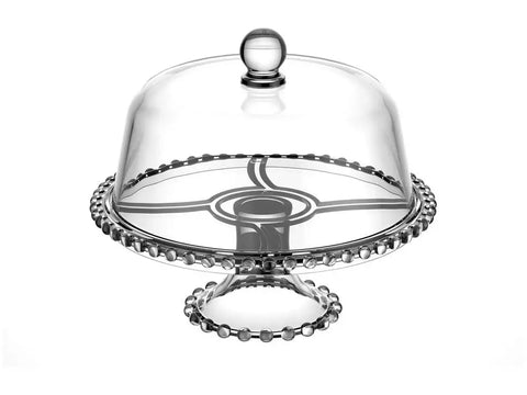 Boleira de Vidro com Tampa Dome