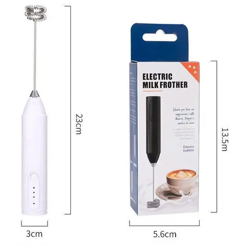 ☕ Mini Espumador de Leite Elétrico Portátil – Recarregável via USB-C | Mixer de Café & Cappuccino