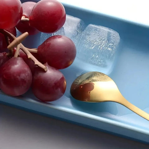 Conjunto de talheres criativos para café, 20 peças, dourados, mini colheres de café, utensílios de cozinha domésticos, colher de café expresso