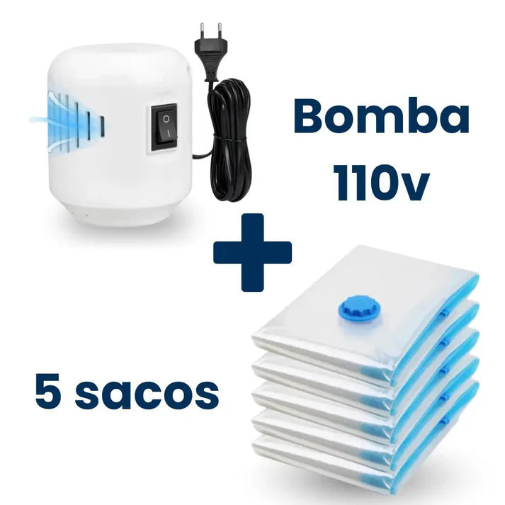 ✈️ Vacuum Pro™ – Mais Espaço na Sua Mala, Mais Roupas na Sua Viagem! [FRETE GRÁTIS HOJE]