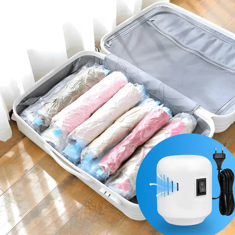 ✈️ Vacuum Pro™ – Mais Espaço na Sua Mala, Mais Roupas na Sua Viagem! [FRETE GRÁTIS HOJE]